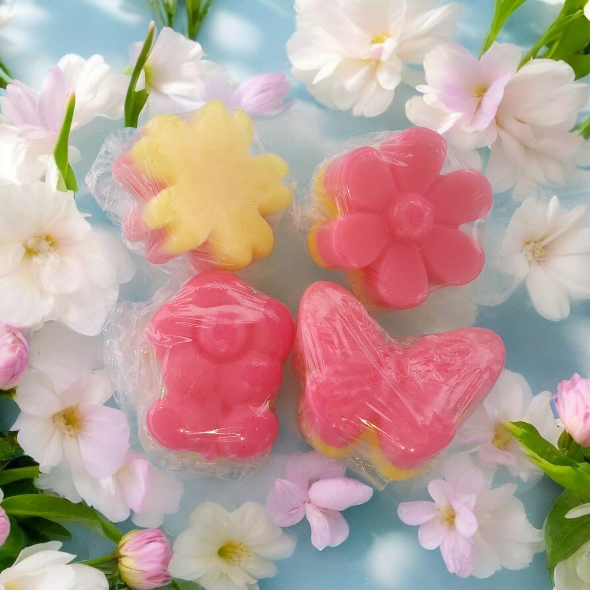 Small handmade shea butter soap